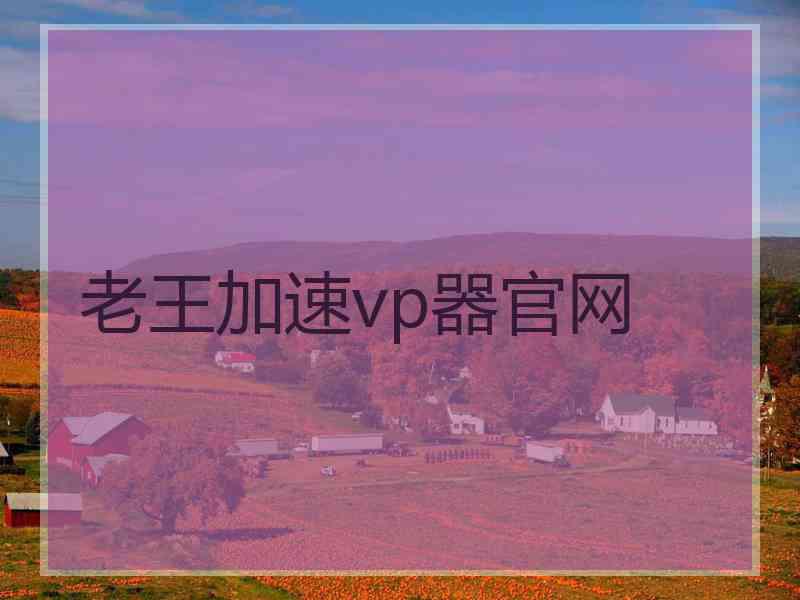 老王加速vp器官网