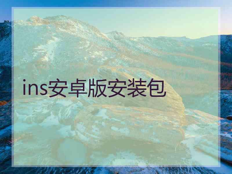 ins安卓版安装包