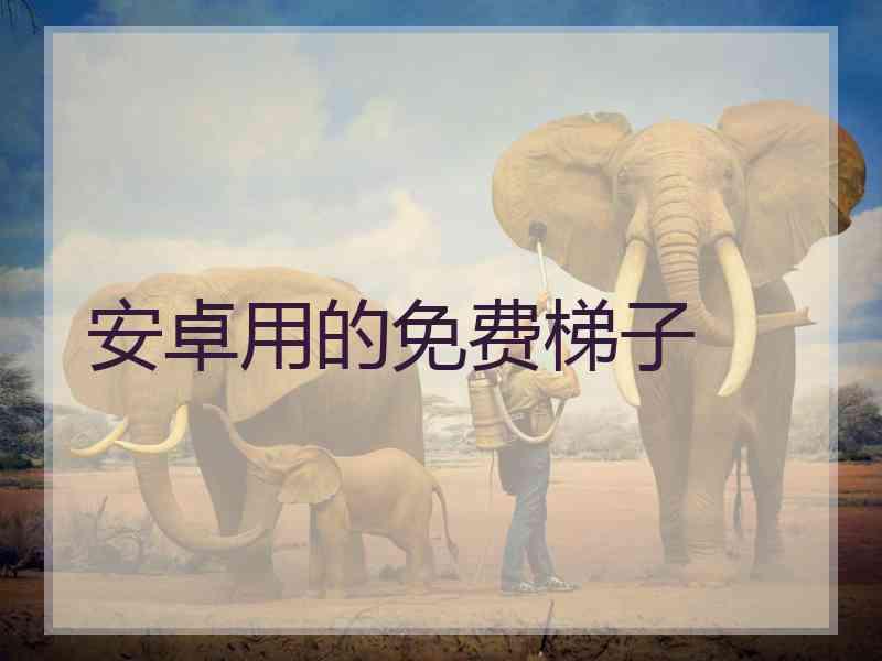 安卓用的免费梯子