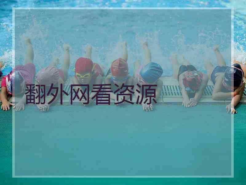 翻外网看资源