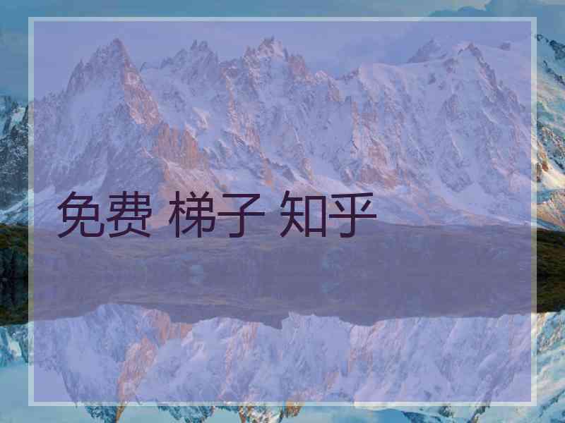 免费 梯子 知乎