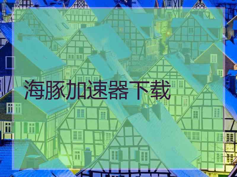 海豚加速器下载