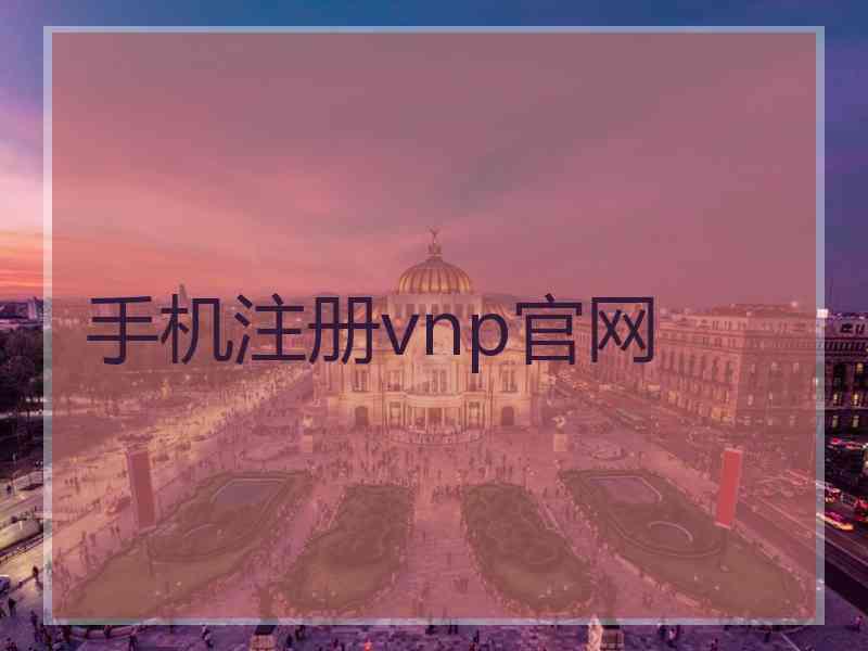 手机注册vnp官网