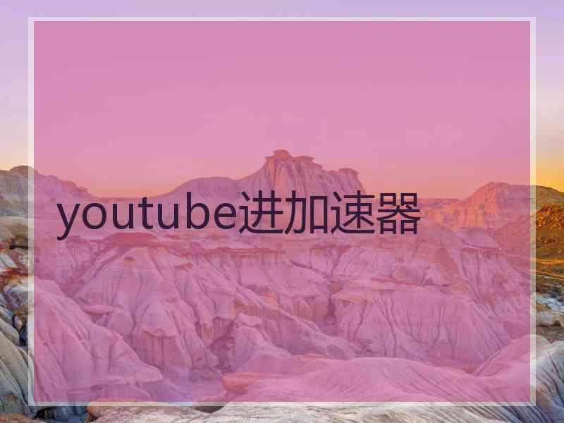 youtube进加速器