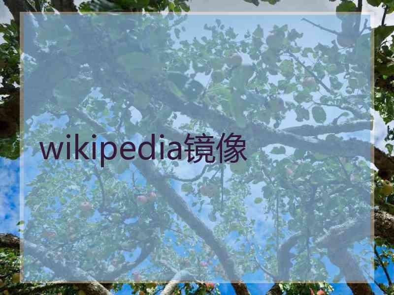 wikipedia镜像