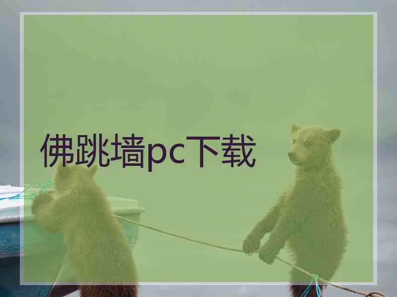 佛跳墙pc下载