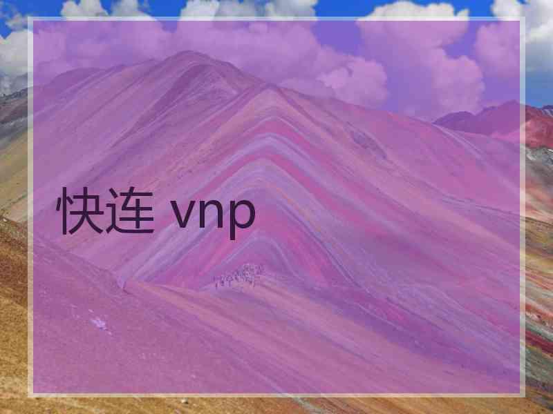 快连 vnp