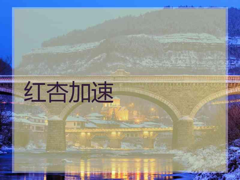 红杏加速