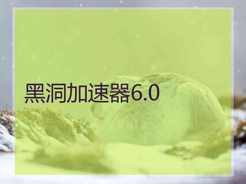 黑洞加速器6.0
