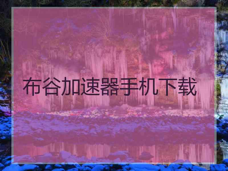 布谷加速器手机下载