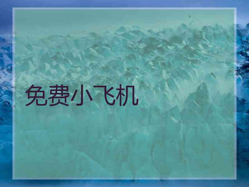 免费小飞机