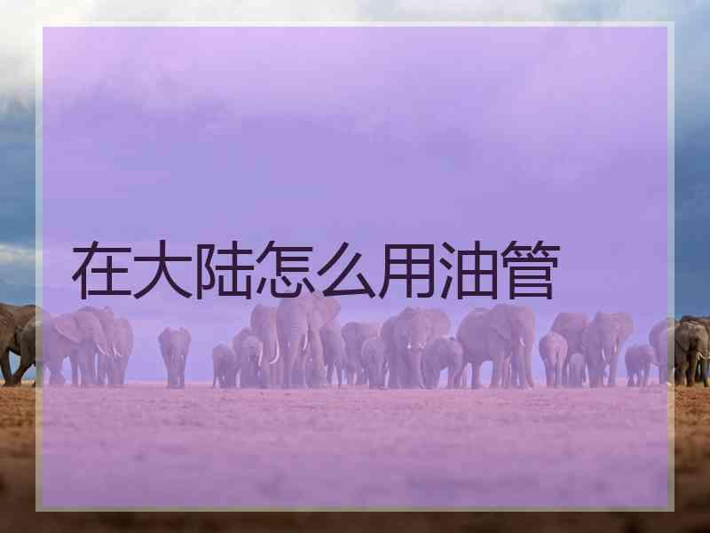 在大陆怎么用油管