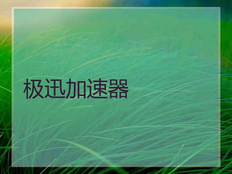 极迅加速器
