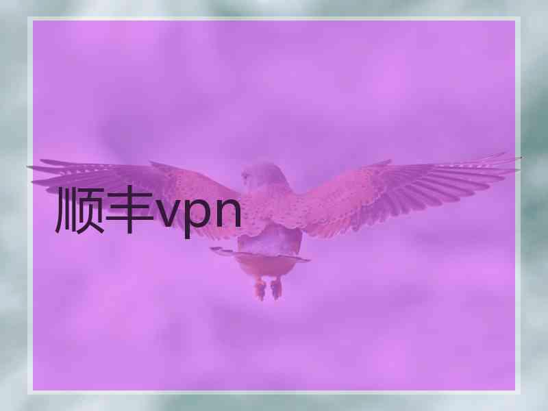顺丰vpn