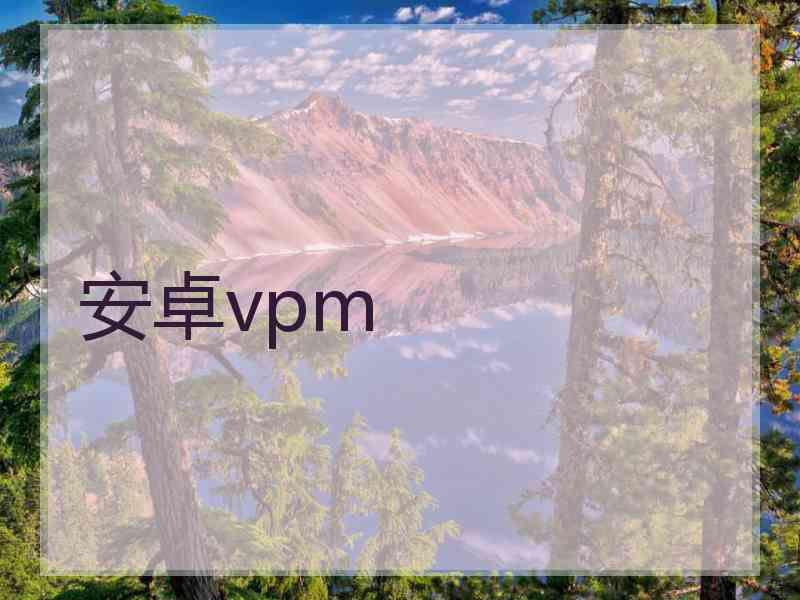 安卓vpm