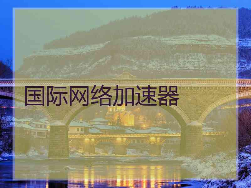 国际网络加速器