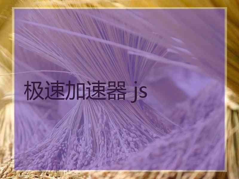 极速加速器 js