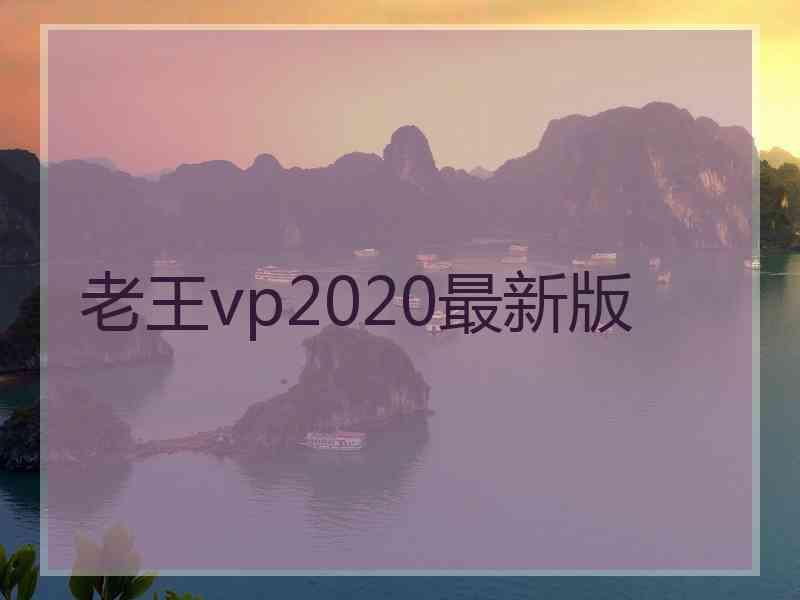 老王vp2020最新版