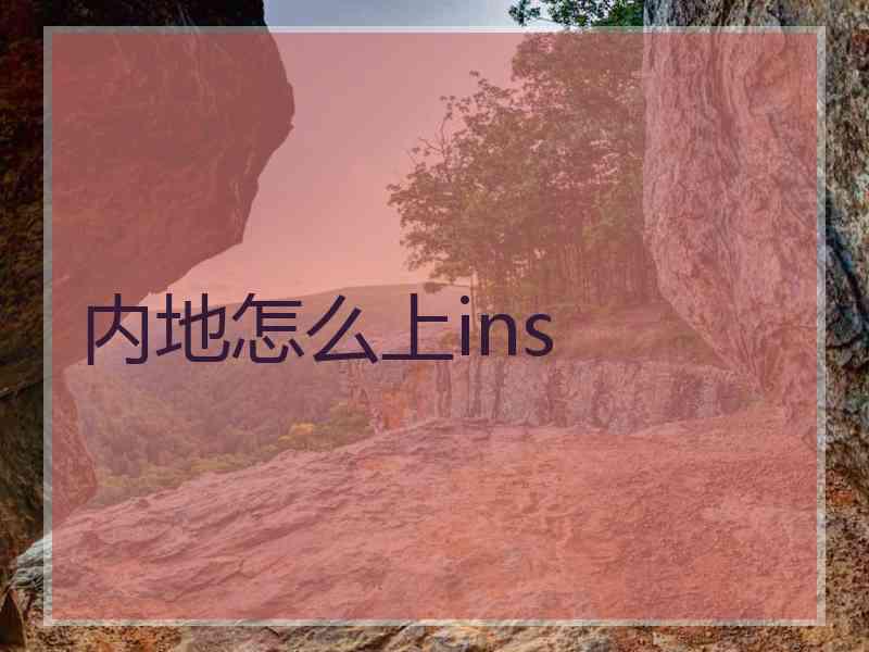 内地怎么上ins