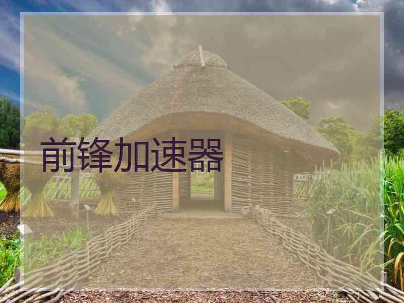 前锋加速器